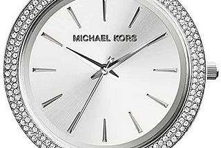 Michael Kors Darci 3 Hand Watch with Glitz Accents, 39MM