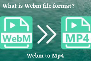 Benefits of using video converter software and easily convert WebM to Mp4 format