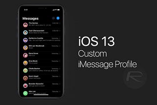 How to Set a Custom Name and Profile Photo With iMessage on iPhone and iPad