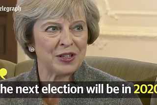 Apuntes sobre las ‘elecciones oportunistas’ de Theresa May