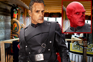 Jordan Peterson Fanboys Scream “Hail Hydra!” after Learning He has been Red Skull All Along