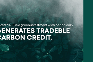 Something new and… good for the planet!