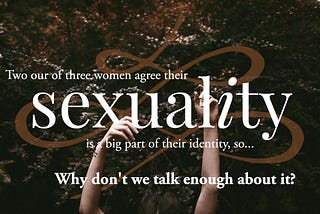 Two out of three women agree their sexuality is a big part of their identity, so why don’t we talk…