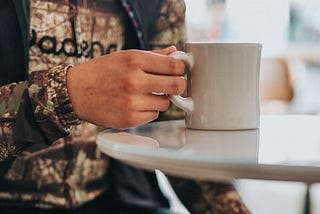 We met for coffee. He was shy, awkward, and bloody hard work.