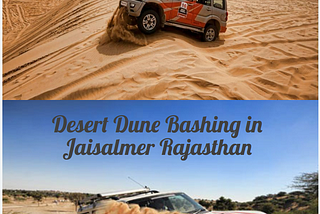 Book A Car For Desert Dune Bashing in Jaisalmer