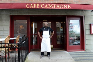 Learn How to Survive in The Kitchen Under Head Chef and Owner of Cafe Campagne, Daisley Gordon