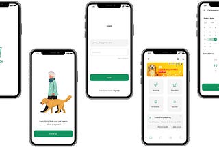 A UI/UX case study on- Wag On