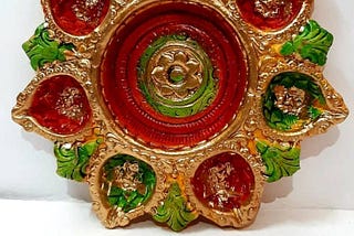 The significance of diyas in Hindu homes