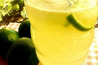 Drinks — Honey Limeade