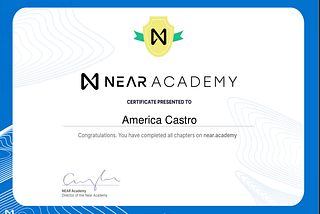 NEAR Academy historia de mi experiencia
