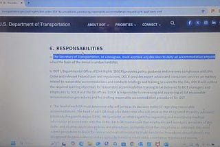 Dear NY FBI, Tell DOT that DOT spelled RESPONSABILITIES wrong AND Tell Verizon that Verizon is a…