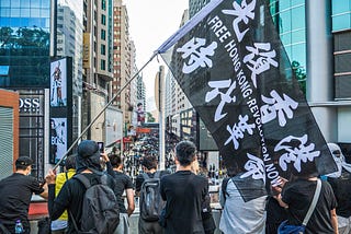 Two slogans shape Hong Kong