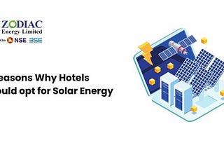 5 Reasons Why Hotels Should opt for Solar Energy