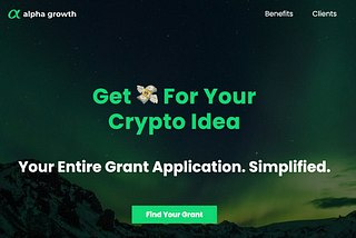 The Grants App, Crypto and Web3 Grants Automation.