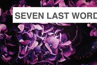 SATB Seven Last Words of the Unarmed | Joel Thompson