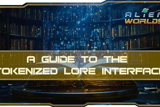 Tokenized Lore UI Guide