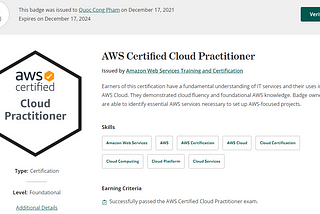 How I passed AWS Certified Cloud Practitioner Exam in 2 weeks and so can you !