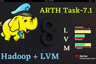 INTEGRATING LVM WITH HADOOP🐘