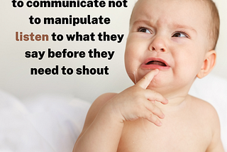 Why crying is a powerful tool for babies to communicate — Series 1