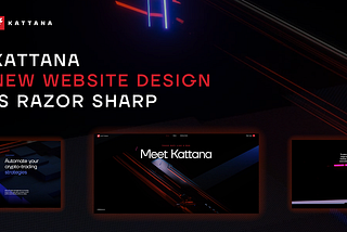 Kattana — new stage, new logo, new website design