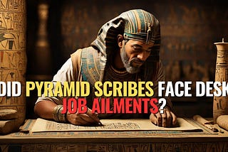Did Pyramid Scribes Face Desk Job Ailments?