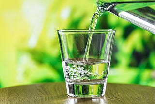 Benefits of the water.