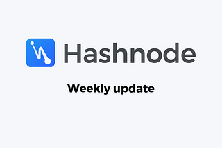 Hasnode weekly — The good news about computers is that they do what you tell them to do.