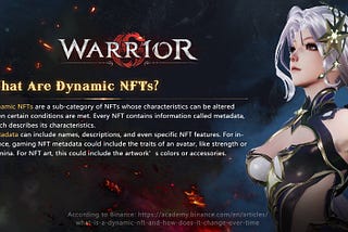 What are dynamic NFTS?