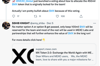 Mathematical Projection: What should be the reasonable market value of MX?