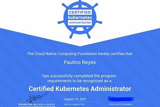 How I passed the Certified Kubernetes Administrator Exam