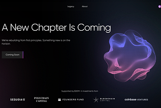Parallel Front-End Relaunch & Legacy Access Update