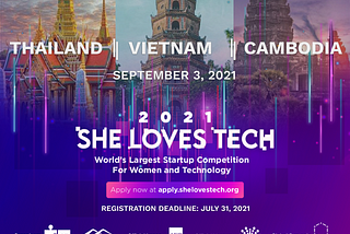 She Loves Tech partners with Gobi Partners to organise world’s largest startup competition for…