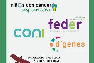 Dando la Bienvenida a D’Genes, FEDER — Federación Española de Enfermedades Raras, ASPANION…