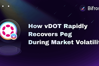 How vDOT Rapidly Recovers Peg During Market Volatility