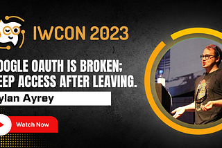 Missed IWCON 2023? Catch Recorded Expert Sessions Here (Pt. 2)