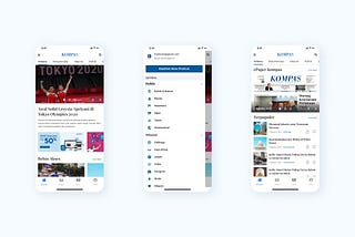 Kompas.id Revamp mockup
