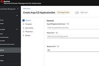 RedHat Advanced Cluster Management for Kubernetes with GitOps/ArgoCD