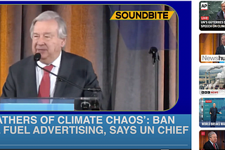 Calling Time on Fossil Fuel Ads