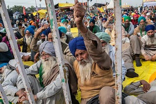 Farmers protest in New Delhi, India