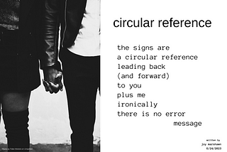 circular reference