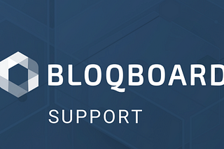 Announcing Bloqboard Support
