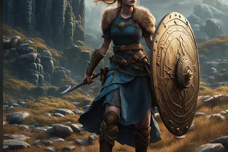 Viking Poem 3 of 10: Cry of the Shield Maiden