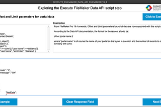 Update For FileMaker Pro 19.4: Exploring The Execute FileMaker Data API Script Step