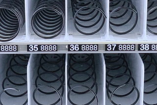 vending machine spirals