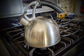 Tea Kettle on Stove