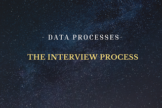 Data Analytics — Customer Interviewing