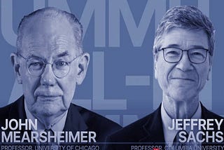 John Mearsheimer, Jeffrey Sachs