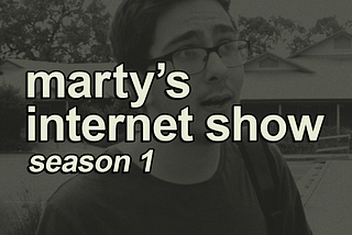 Marty’s Internet Show premieres March 16th