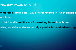 web3 : Invest in talent — a direct artist and fan engagement platform