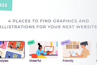 4 Places To Find Graphics For Your Next Website: Illustrations